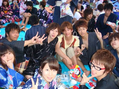 調布市花火大会の写真